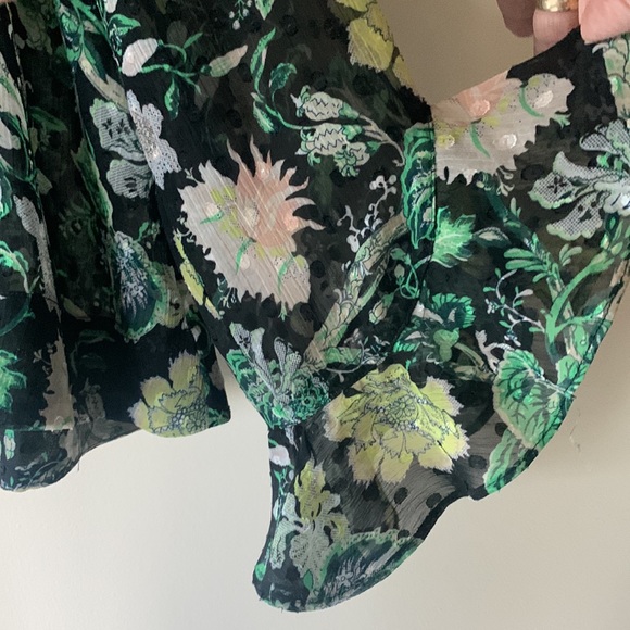 SOLD - Not For Sale 
3 for $20 - Club Monaco semi sheer blouse - Picture 2 of 4